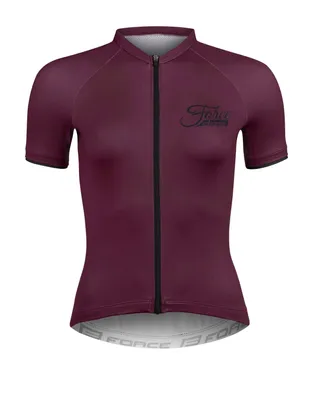 Produktbild von Force Charm Trikot – Damen kurz bordeauxrot größe 2XL 90013438-XXL