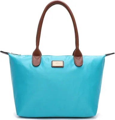 Obrázek produktu pro Gallantry Ladies Bag - Schoudertas, Handbag, Shopper, Strandtas, Boodschappentas - L. Turquoise