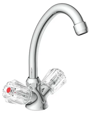 Produktbild von SCHÜTTE Waschtischarmatur SAVINO,Mischbatterie Waschbecken, Waschbecken Armaturen in Chrom