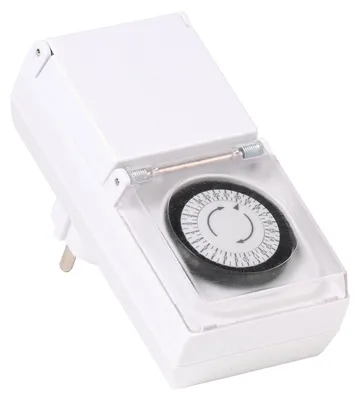 Produktbild von VIVanco™Außensteckdose mit mechanischer Zeitschaltuhr