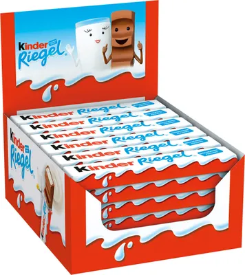 Produktbild von Kinder Riegel aus Milchcreme und Vollmilchschokolade 21g 36er Pack