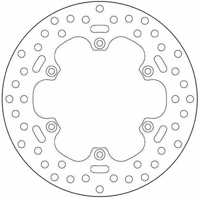 Produktbild von BREMBO Serie Oro Bremsscheibe 220mm 68B40752