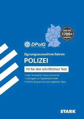Produktbild von STARK Eignungsauswahlverfahren (Einstellungstest) Polizei. Alle Landespolizeien.