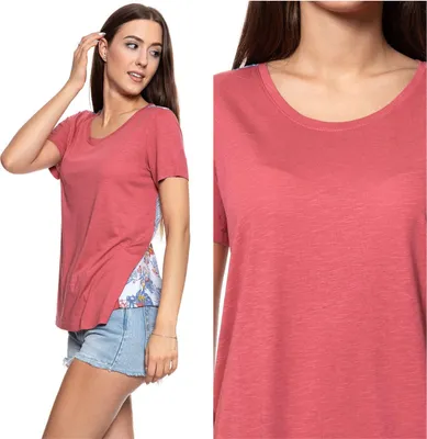 Produktbild von MUSTANG Damen, T-Shirt ALICE, S, Rosa, sport, tshirt, shirt