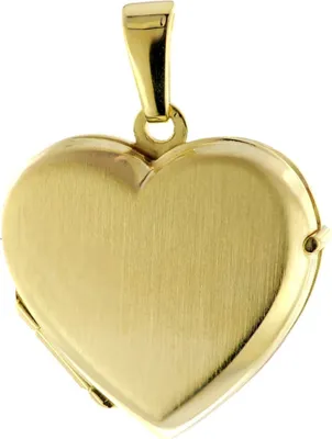 trendor 51092 Medaillon Herz Anhänger Gold 333 / 8K 1