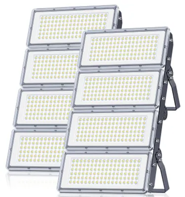 LED-Strahler 400W, 2x 40.000 Lumen, kaltweiß, IP67, für Außenbereiche