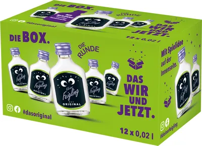 Produktbild von Kleiner Feigling Das Original Feigenlikör | 20 % vol | 12 x 0,02 l