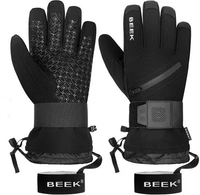 Produktbild von Wasserdichte Skihandschuhe – Schwarz – Für Damen und Herren