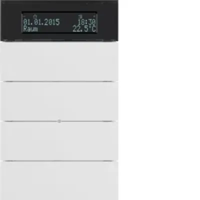 Produktbild von Berker Tastsensor polarweiám.Raumtem. 75664599