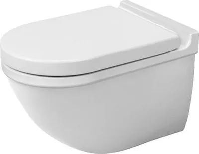 Produktbild von Duravit Duravit Wand-WC STARCK 3 ti 370x620mm we WG