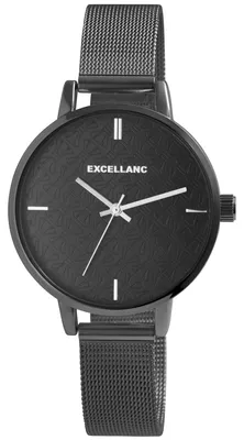 Produktbild von Excellanc Damenuhr mit Edelstahl Meshband