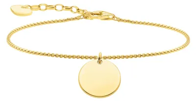 Obrázok produktu pre Thomas Sabo - A1960-413-39-L19V - Náramok - Dámsky - Striebro 925 žlté pozlátené - 16-19 cm