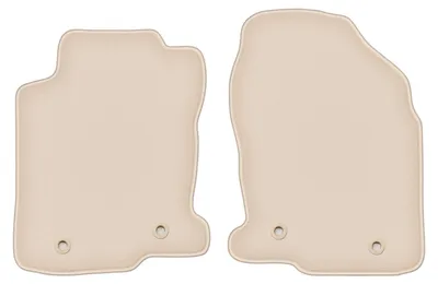 Produktbild von DURBAN Beige Velours-Fußmatten vorne für Lexus NX 200T Crossover (2014-)