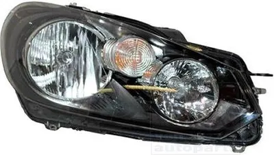 Zdjęcie produktu dla VAN WEZEL Reflektor prawy do VW GOLF VI (5K1) 5863962