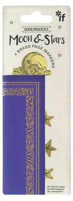 Imagen del producto de Bookminders Page Markers - Moon & Stars
