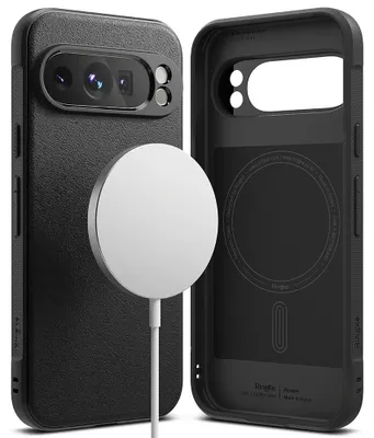Produktbild von Ringke Onyx MagSafe-Hülle für Google Pixel 9 Pro – schwarz
