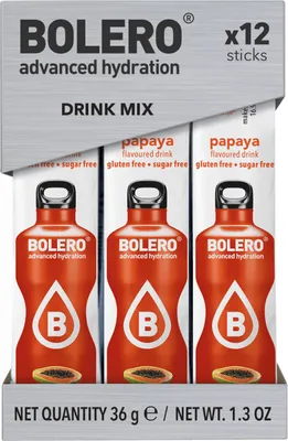 Produktbild von Bolero Sticks (12x3g) Papaya - Intra- & Post-Workout - Intra-Workout