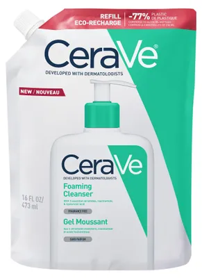 Produktbild von CeraVe Foam Facial Clean Refill Pouch