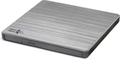 Image de Graveur DVD externe USB 2.0 8x argenté pour ordinateur portable