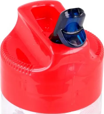 Image de Bouteille en plastique avec paille rétractable AVENGERS, Tritan transparent, 430ml, 57736