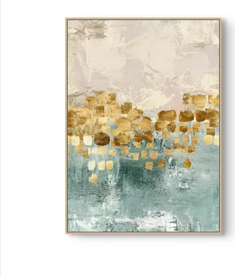 Produktbild von TPFLiving Kunstdruck LW-61 (OHNE RAHMEN) Poster - Leinwand - Wandbild - Hochauflösender Giclée-Druck, langlebig und hochwertig - Nordic Art - Abstrakte Motive - Bilder Wohnzimmer -  - Größe: 30x40cm