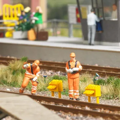 Produktbild von Busch A-Set: Rangierer&Wagenm.Ep.5- 79921