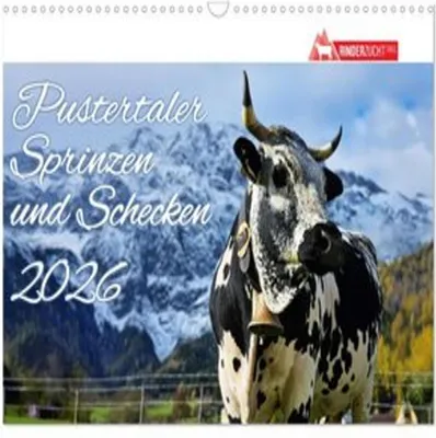 Produktbild von Pustertaler Sprinzen und Schecken 2026 (Wandkalender 2026 DIN A3 quer), CALVENDO Monatskalender