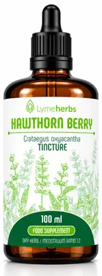 Immagine prodotto di Biancospino (Crataegus oxyacantha), tintura 1:2 (100ml)