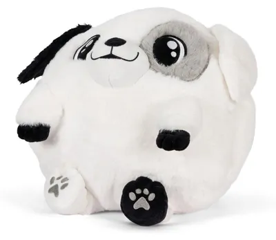 Produktbild von Cozy Noxxiez HW747 Weißer Hund - Warmes Plüschkissen 3 in 1