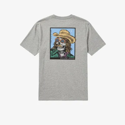 Zdjęcie produktu dla Koszulka Volcom Scowboy w kolorze szarym melanżowym