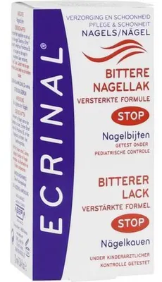 Image de ECRINAL Vernis à ongles amer contre les ongles rongés, solution de 10 ml