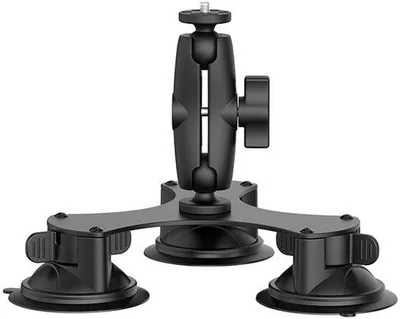 Immagine prodotto di Supporto universale robusto a tre posizioni con viti da 1/4", adatto per GoPro, DJI e fotocamere DSLR