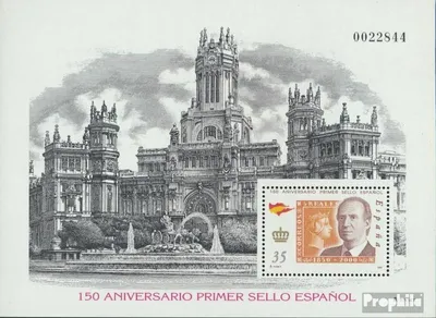 Produktbild von Briefmarken Spanien 2000 Mi Block79 postfrisch Briefmarken