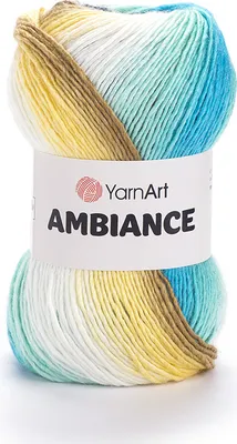 Produktbild von YarnArt Ambiance 165 Wolle - Bunte Strickgarn DK, 250m/100g, 80%.Polyacryl, 20% Wolle