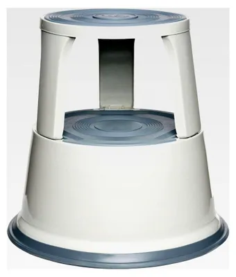 Produktbild von Alco 895-33 Rollhocker Metall lichtgrau