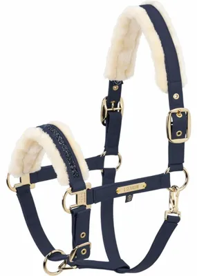 Produktbild von Eskadron Halfter FAUX LEATHER JEWEL FF navy Heritage HW 25/26, Größe:WE
