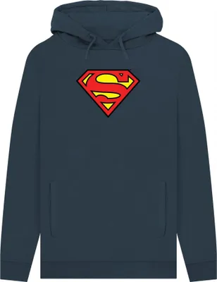 Obrázok produktu pre Superman - "Official" mikina s kapucňou pre mužov/dámy Uni PN2120 (S) (Navy)