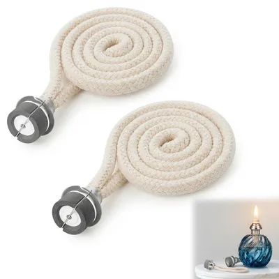 2er-Pack Docht für katalytische Duftlampen, 16 cm, 13 mm Ø