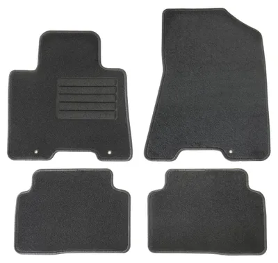 Fußmatten-Set für Hyundai Tucson, 07/2015-2020, 4-teilig, Schwarz