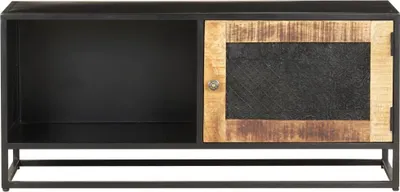 Produktbild von vidaXL TV-Schrank 90x30x40 cm Raues Mangoholz
