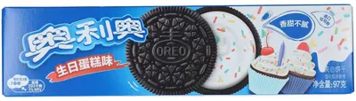 Produktbild von Oreo Birthday Cake China 97g