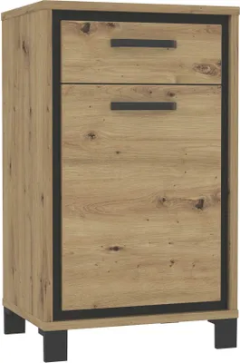 Produktbild von Schuhschrank TRONDHEIM Artisan Eiche Schwarzeiche Optik, Forte