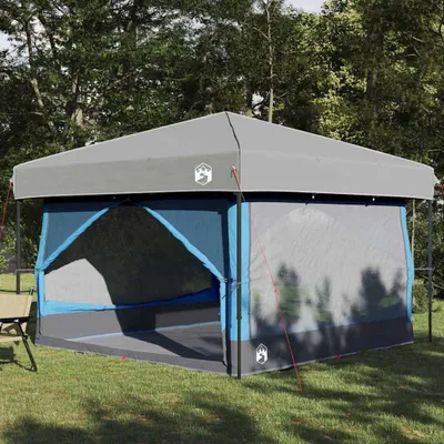 Produktbild von "Schlussverkauf" Innenzelt 1 PC - Campingzelte UV-beständige - mit Dach - Blau und Grau 300x300x250 cm C15415