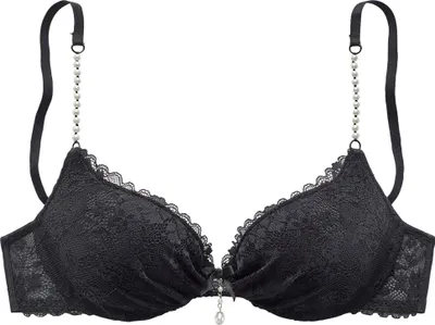 Produktbild von LASCANA Push-up-BH schwarz Größe 85 Cup A