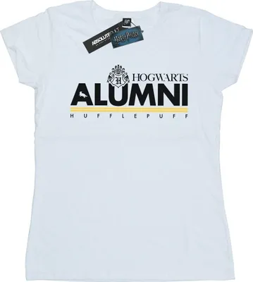 Produktbild von Harry Potter - "Hogwarts Hufflepuff" T-Shirt für Damen BI23644 (XXL) (Weiß)