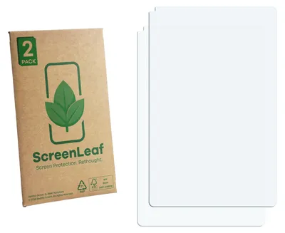 Produktbild von 2x ScreenLeaf Schutzfolie für Lamto 7" RC18 nachhaltiger Displayschutz Display Schutz Folie Klar Transparent