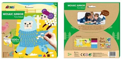 Productafbeelding van AVENIR Mosaikset, 4-delig, gesorteerd