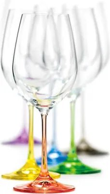 Produktbild von Weingläser 6er-Set Rainbow 350ml