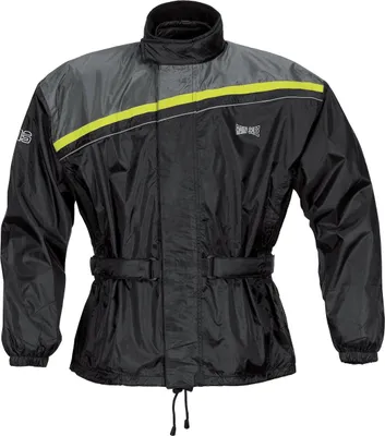 Produktbild von GMS Douglas Motorrad Regenjacke, schwarz/neon, 3XL