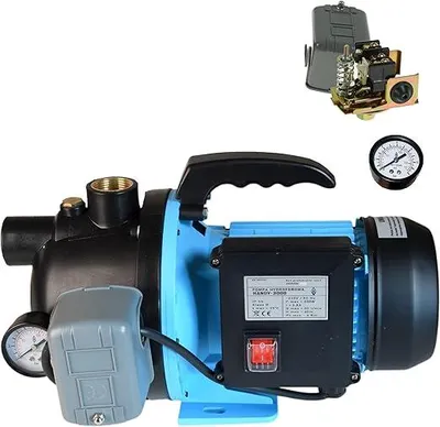 Zdjęcie produktu dla Pompa Hydroforowa HANDY 3000 (550 W, 3000 l/h, max. podnoszenie 40 m) Powierzchniowa do Wody Nawadniania Ogrodu Z OSPRZĘTEM W KORPUSIE